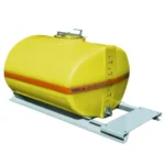 Cuve PFV Ovale Nue sur Plateau 5000 Litres - Réservoir Polyéthylène Haute Résistance