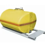 Cuve PFV Ovale Nue sur Plateau 1000 Litres - Réservoir Polyéthylène Haute Résistance