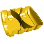 Paire de cloisons anti‑vagues pour cuve PE coffre 1000 L — Accessoire route (≤ 80 km/h)