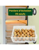 « Éclosoir HB175H Cimuka – Capacité 175 œufs, Humisonic, Ventilation AirRoute » – Image 4