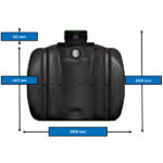 Cuve de pluie enterrée 10 000 L pré‑équipée – cuve PE extrusion/soufflage + filtration complète – Image 2