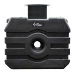Cuve rectangulaire enterrée 2000 L – PE monobloc rotomoulée, compacte avec rehausse optionnelle – Image 2