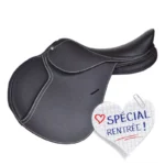 Selle mixte Lamotte Privilège – Cuir de buffle huilé, arçon nylon garanti 5 ans, siège semi-creux – Image 2