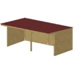 Abri bois Classic 2020 3x6m – Structure robuste pour chevaux – 18m² – Toiture bac acier – Image 2