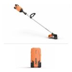 EXCELION ALPHA + batterie 520 — coupe‑herbe pro 900 W • Ø de coupe 400 mm • 3 vitesses • autonomie 1h30‑3h30