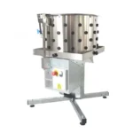« Plumeuse rotative PM 55 inox – 200 volailles/h, 108 doigts, 750 W » – Image 2